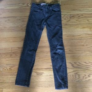 Levi’s boys gray super skinny jeans size 12R